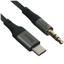 Кабель   Hoco USB Type-C - jack 3.5 мм черный [Male - Male, 1 м]
