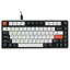 Клавиатура  проводная + беспроводная Varmilo VXT81 Retro [механическая, Kailh Prestige Silent, клавиш - 81, Bluetooth, USB Type-A, радиоканал, цвет черный]