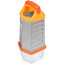 Терка Regent Inox Linea PRESTO 93-AC-GR-05 серебристый [ручки - пластик, измельчение - крупное, мелкое, среднее, грани - 6 шт]