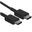 Кабель Samsung USB Type-C - USB Type-C черный [USB 2.0, форма - круглая, оплетка - ПВХ, 3 А, 1 шт]