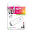 Память USB Flash 32 ГБ Silicon Power Ultima U03 [SP032GBUF2U03V1W] [USB 2.0/USB Type-A, до 30 Мбайт/сек, монолит с колпачком, пластик]