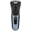 Электробритва Philips S3243/12 [черный/голубой, роторная, бритье: влажное/сухое, головок - 3, питание - от аккумулятора]