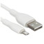 Кабель Baseus Lightning 8-pin - USB Type-A белый [форма - круглая, оплетка - TPE, 2.4 А, 12 Вт, 1 шт]
