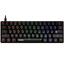 Клавиатура  проводная Defender Consul GK-220 [механическая, Outemu Red, клавиш - 61, USB Type-A, цвет черный]