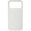 Накладка  KEYRON Silicone Origin для Apple iPhone 17 Pro Max белый [ТПУ]