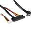 Кабель для передачи данных Cablexpert CC-XH2.54-SATAL-30CM [4-pin (FAN), SATA - SATA + SATA Power (15 pin), 300 мм]