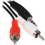Кабель   Aceline jack 3.5 мм - 2RCA черный [Male - Male, 5 м]