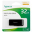 Память USB Flash 32 ГБ Apacer AH350 [AP32GAH350B-1] [USB 3.2 Gen 1/USB Type-A, выдвижной (слайдер), пластик]