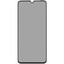 Защитное стекло DF для экрана POCO C55/ C61/ C65/ Xiaomi Redmi 12C/ 13C/ A3/ A3x [2.5D, антишпион, олеофобное покрытие, 0.33 мм, цвет рамки - черный, в комплекте: 1 шт]