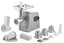 Мясорубка электрическая Gorenje MG2500DS серый [2500 Вт, 2.8 кг/мин, корпус - металл, лоток - металл, реверс]