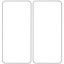 Защитное стекло Aceline для экрана Samsung Galaxy A37/ A57 [2.5D, олеофобное покрытие, цвет рамки - черный, в комплекте: 2 шт]