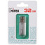 Память USB Flash 32 ГБ Mirex Unit [13600-FMUUSI32] [USB 2.0/USB Type-A, монолит с колпачком, металл]