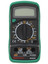Мультиметр Mastech MAS838 [ручной, до 600 В, погрешность - 0.5 %, проверка целостности цепи, проверка диодов, измерение температуры]