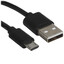 Кабель Aceline micro USB-B - USB Type-A черный 3 м [форма - круглая, оплетка - ПВХ, 2.1 А, 1 шт]