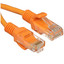 Патч-корд Cablexpert PP12-0.25M/O [круглый, U/UTP, RJ-45, Cat. 5e, длина - 0.25 м, внешняя изоляция - PVC (ПВХ)]