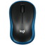 Мышь беспроводная Logitech M186 [910-004132] синий [1000 dpi, светодиодный, USB Type-A, кнопки - 3]