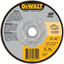 Диск обдирочный DeWalt DWA8907 [1 шт, ⌀ - 115 мм, толщина - 4 мм, для материала - металл, посадочный ⌀ - 16 мм]