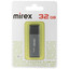 Память USB Flash 32 ГБ Mirex Stiff Gray [13600-FMUSTG32] [USB 2.0/USB Type-A, до 25 Мбайт/сек, монолит с колпачком, металл, пластик]