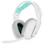 Беспроводные/проводные наушники Logitech G522 Lightspeed  белый 2025 [охватывающие, проводной, радиоканал, Bluetooth 5.3, до 90 ч, поддержка PS5, 20 Гц - 20000 Гц, 39Ω, подсветка - разноцветная]