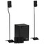 Колонки Microlab X15BT черный [формат акустики - 5.1, мощность - 170 Вт, Bluetooth, 2RCA, RCA, S/PDIF (optical), питание - от сети]