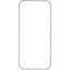 Защитное стекло Aceline для экрана Apple iPhone 17 Pro Max [2.5D, олеофобное покрытие, цвет рамки - черный, в комплекте: 1 шт]