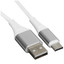 Кабель DEXP USB Type-C - USB Type-A белый [USB 2.0, форма - круглая, оплетка - ПВХ, 2 А, 10 Вт, металлический корпус разъемов, 1 шт]