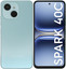 6.67" Смартфон Tecno SPARK 40C 128 ГБ голубой [ядер - 8x(2 ГГц), 8 ГБ, 2 SIM, IPS, 1600x720, камера 13 Мп, 4G, GPS, FM, 6000 мА*ч]