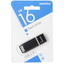 Память USB Flash 16 ГБ SmartBuy Quartz [SB16GBQZ-K] [USB 2.0/USB Type-A, до 15 Мбайт/сек, монолит с колпачком, пластик]