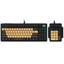 Клавиатура  проводная Дарк Проджект KD87A+Numpad цвет черный [механическая, g3ms Aquamarine, клавиш - 105, USB Type-A]