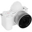 Беззеркальный фотоаппарат Sony Alpha ZV-E10 II Kit 16-50mm белый [с объективом, кроп, 26 Мп, фото: 6192х4128 пикс, до 11 кадр./сек, видео 4K, дисплей поворотный, Bluetooth, Wi-Fi]