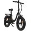 Электровелосипед Aceline FX 120 черный [диаметр колес 20", до 120 кг, 32 км/ч, 10000 мА*ч, до 35 км, IP54]