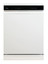 Посудомоечная машина Midea MFD60S160Wi-C белый [расход воды - 11 л, кол-во комплектов - 14, кол-во корзин - 3 шт, защита от протечек, 84.5 см х 59.8 см х 60 см]