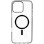 Накладка  KEYRON Magnet Origin для Apple iPhone 16 Pro Max прозрачный/черный [ПК, ТПУ]