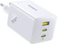 Сетевое зарядное устройство Baseus EnerFill FE11 Fast Charger белый [мощность - 100 Вт, 5 А, до 20 В, без кабеля, FCP, PD 3.0, PPS, QC 3.0]