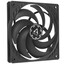 Вентилятор Arctic Cooling P12 SLIM PWM PST [ACFAN00187A] черный [120 x 120 мм, 4 pin, 300 об/мин - 2100 об/мин,  - 22.5 дБ, в комплекте - 1]