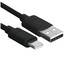 Кабель Hoco USB Type-C - USB Type-A черный [USB 2.0, форма - круглая, оплетка - силиконовая, 3 А, 1 шт]