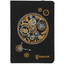 6" Чехол-книжка Vivacase Сlockwork для любых моделей черный [материал - текстиль/пластик, застежка - резинка]