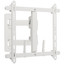 Кронштейн для ТВ DEXP Mount LI70-50 белый [для 32"-70", наклон вверх 5° наклон вниз 10°, поворот 180°, до 50 кг, до 590 мм от стены/потолка]
