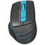 Мышь беспроводная A4Tech Fstyler FG30  черный [2000 dpi, светодиодный, USB Type-A, кнопки - 6]