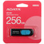 Память USB Flash 256 ГБ ADATA UV128 [AUV128-256G-RBE] [USB 3.2 Gen 1/USB Type-A, до 100 Мбайт/сек, выдвижной (слайдер), пластик]