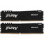 Оперативная память Kingston FURY Beast Black [KF432C16BBK2/32-SP] 32 ГБ [DDR4, 16 ГБx2 шт, 3200 МГц, 16(CL)-20-20]