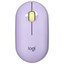 Мышь беспроводная Logitech Pebble M350 [910-006654] фиолетовый [1000 dpi, светодиодный, Bluetooth, USB Type-A, кнопки - 3]