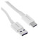 Кабель Baseus USB Type-C - USB Type-A белый [USB 2.0, форма - круглая, оплетка - TPE, 6 А, 66 Вт, металлический корпус разъемов, 1 шт]