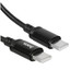 Кабель Hoco USB Type-C - USB Type-C черный [USB 2.0, форма - круглая, оплетка - нейлоновая, 3 А, 60 Вт, металлический корпус разъемов, 1 шт]