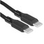 Кабель ACEFAST USB Type-C - USB Type-C черный 1.2 м [форма - круглая, оплетка - силиконовая, 3 А, 60 Вт, 1 шт]
