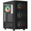 Корпус ARDOR GAMING Rare M4  черный [Mid-Tower, Micro-ATX, Mini-ITX, Standard-ATX, USB 3.2 Gen 1 Type-A, ARGB вентиляторы, 1 x 120 мм, 3 x 140 мм]