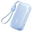 Портативный аккумулятор EnerFill FC21 Qpow 3 Ultra голубой [10000 мА*ч, 45 Вт, USB-A - 1 шт, USB-C - 1 шт, дисплей]