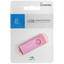Память USB Flash 8 ГБ Smartbuy Twist [SB008GB2TWP] [USB 2.0/USB Type-A, до 10 Мбайт/сек, поворотный (флип), металл, пластик]