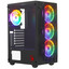 Корпус A4Tech Bloody BD-CC107F [BD-CC107F-BK] черный [Mid-Tower, Micro-ATX, Mini-ITX, Standard-ATX, USB 3.2 Gen 1 Type-A, USB 3.2 Gen 1 Type-C, FRGB вентиляторы, 4 x 120 мм]
