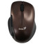 Мышь беспроводная Genius Ergo 8200S [31030029403] коричневый [1200 dpi, светодиодный, USB Type-A, кнопки - 5]